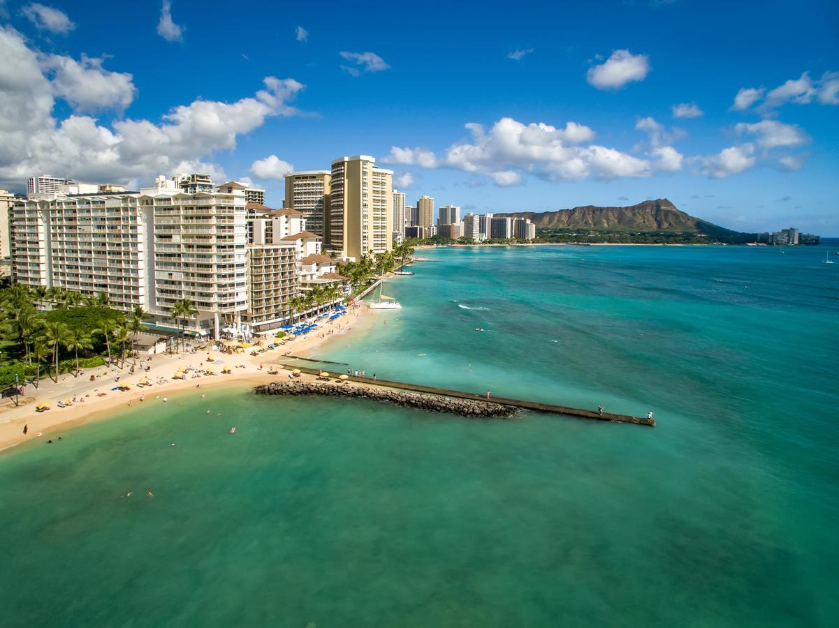 Waikiki Shore Beachfront Honolulu Exterior foto