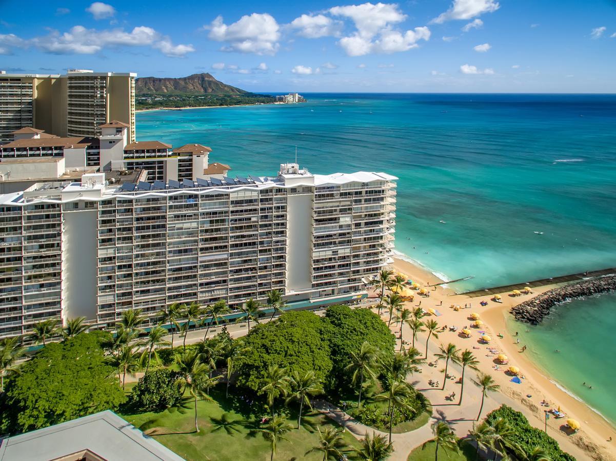 Waikiki Shore Beachfront Honolulu Exterior foto